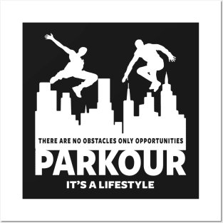 PARKOUR - FREERUNNING - TRACEUR Posters and Art